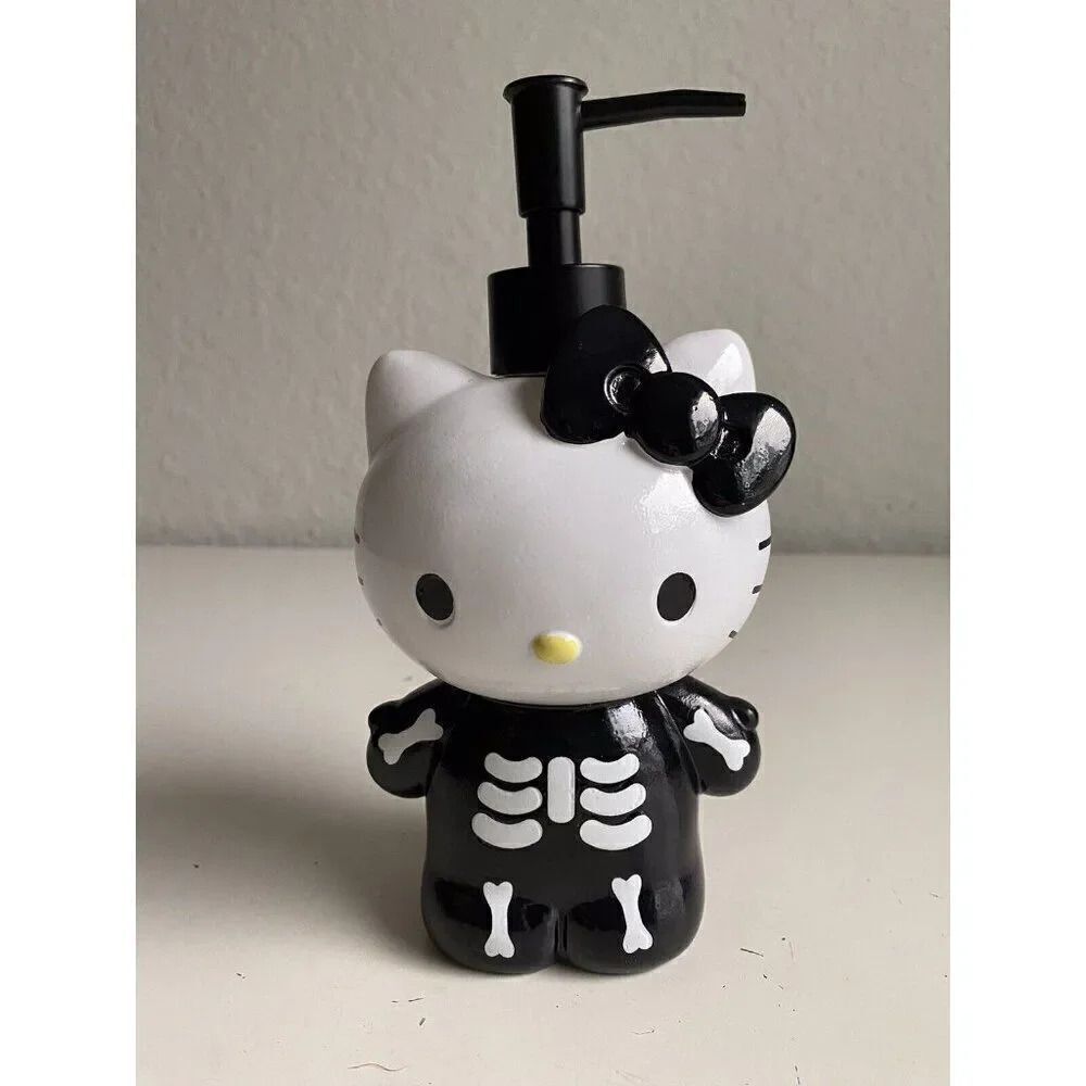 Hello Kitty Halloween‎ Skeleton Costume Lotion Soap Dispenser Pump NEW